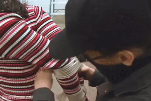 escapevideos.com - Alexis Tape Gag Hogtied 1 thumbnail